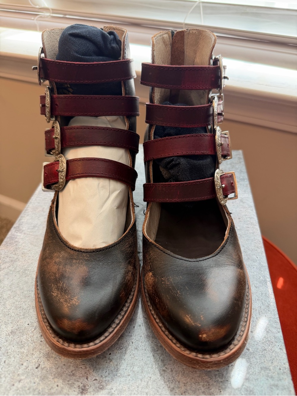 Freebird Black Multi Scarlett